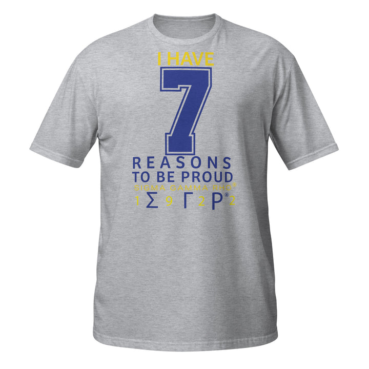 Sigma Gamma Rho Reasons T-Shirt