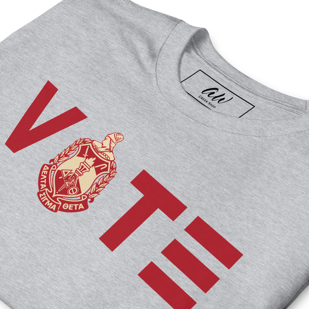 Delta Vote T-Shirt with Crest