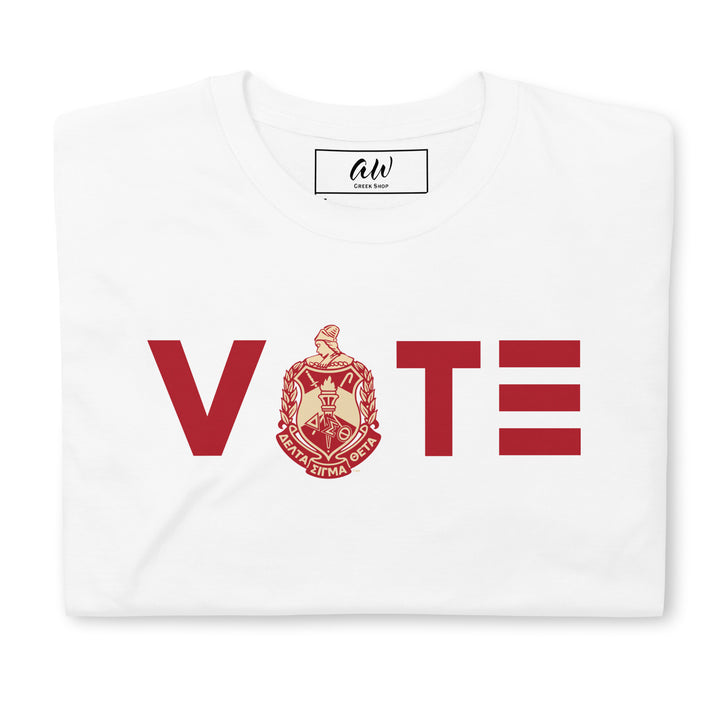 Delta Vote T-Shirt with Crest