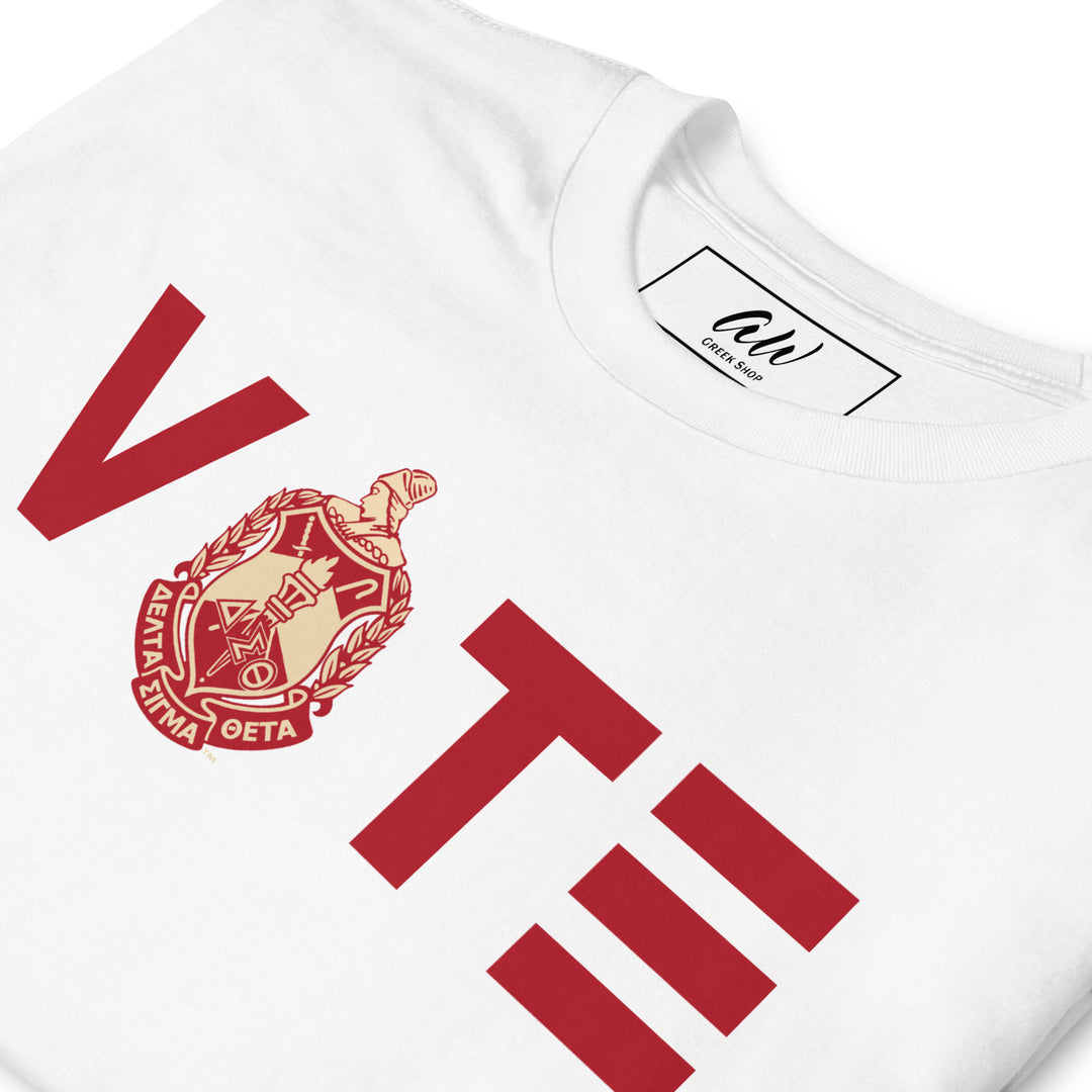 Delta Vote T-Shirt with Crest