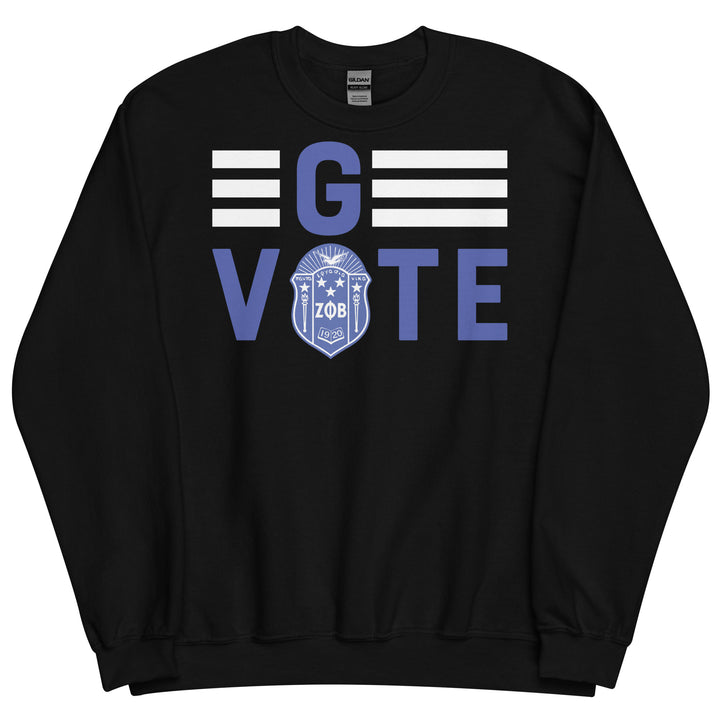 Zeta Go Vote Sweatshirt