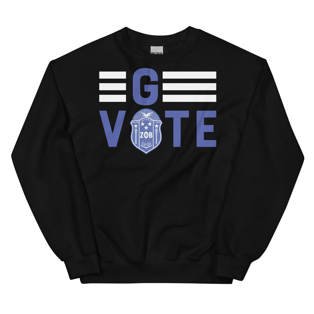 Zeta Go Vote Sweatshirt