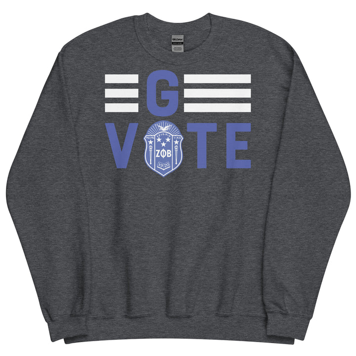 Zeta Go Vote Sweatshirt