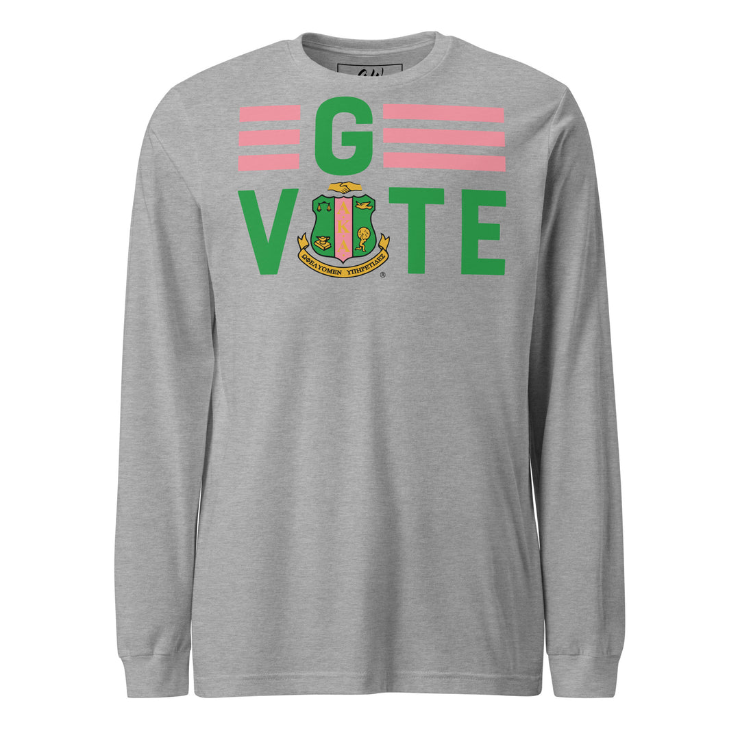 AKA Go Vote Long Sleeve T-Shirt