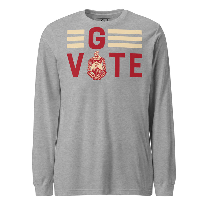 Delta Go Vote Long-Sleeve T-Shirt