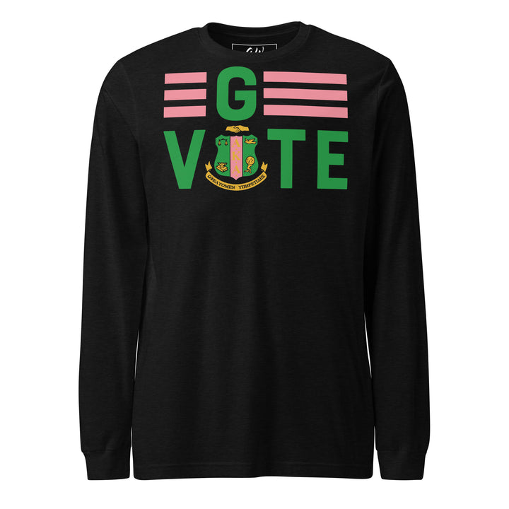 AKA Go Vote Long Sleeve T-Shirt