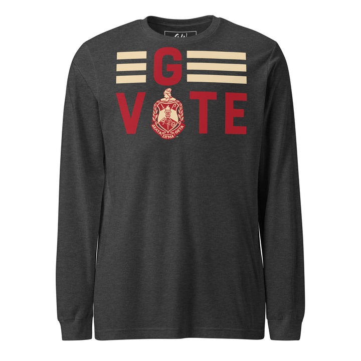 Delta Go Vote Long-Sleeve T-Shirt