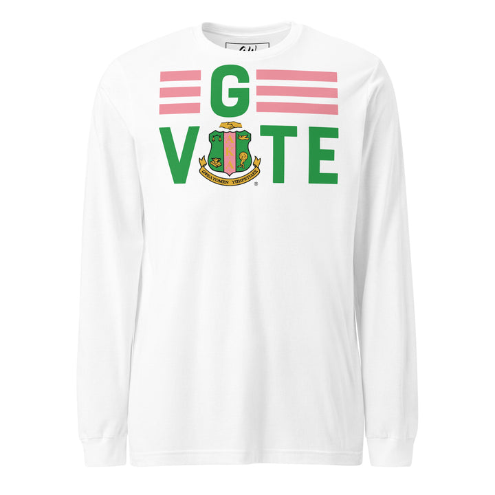 AKA Go Vote Long Sleeve T-Shirt