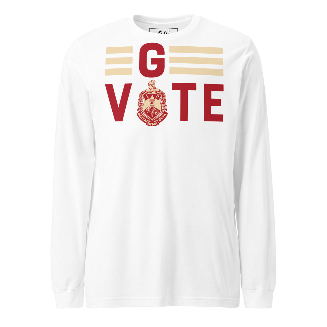 Delta Go Vote Long-Sleeve T-Shirt