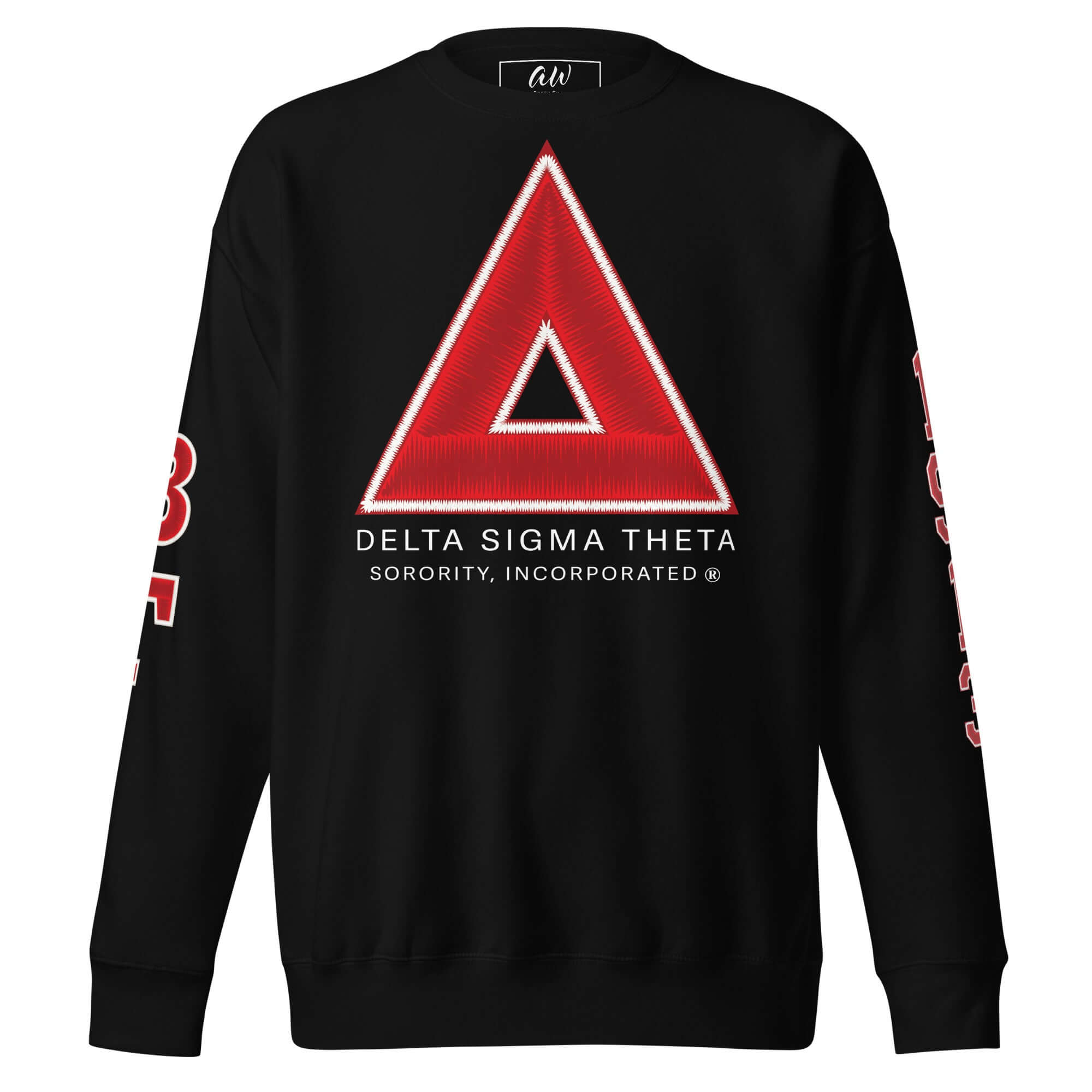 Black hotsell Delta Sigma Theta Shield Crest Sweatshirt