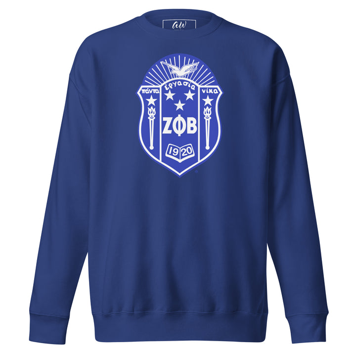 Zeta Phi Beta Classic Crest Sweatshirt