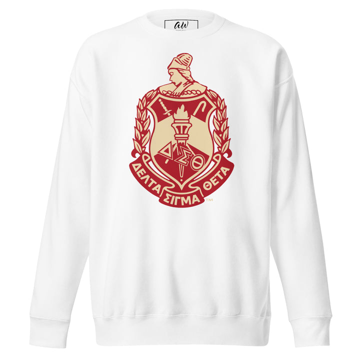 Delta Sigma Theta Classic Crest Sweatshirt