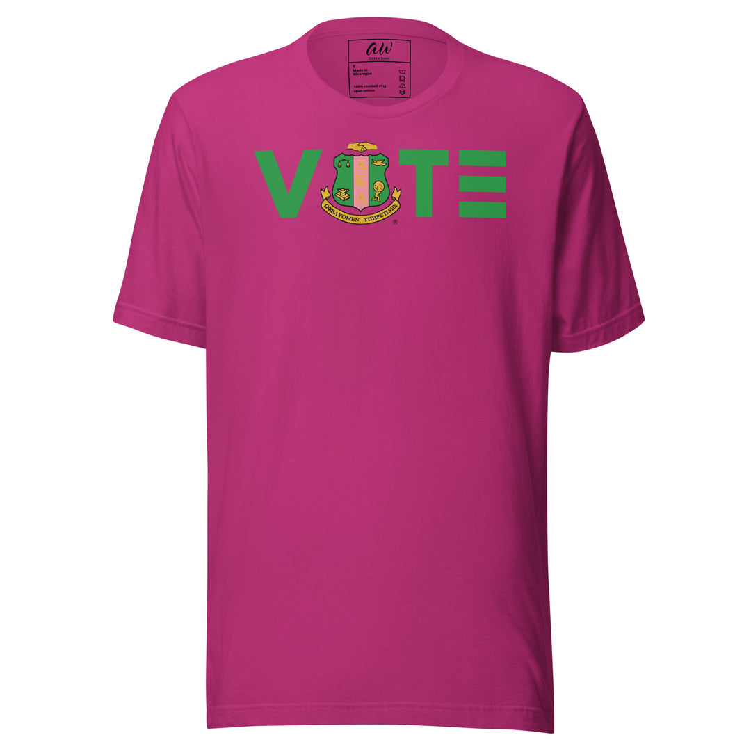 AKA VOTE T-Shirt - Green