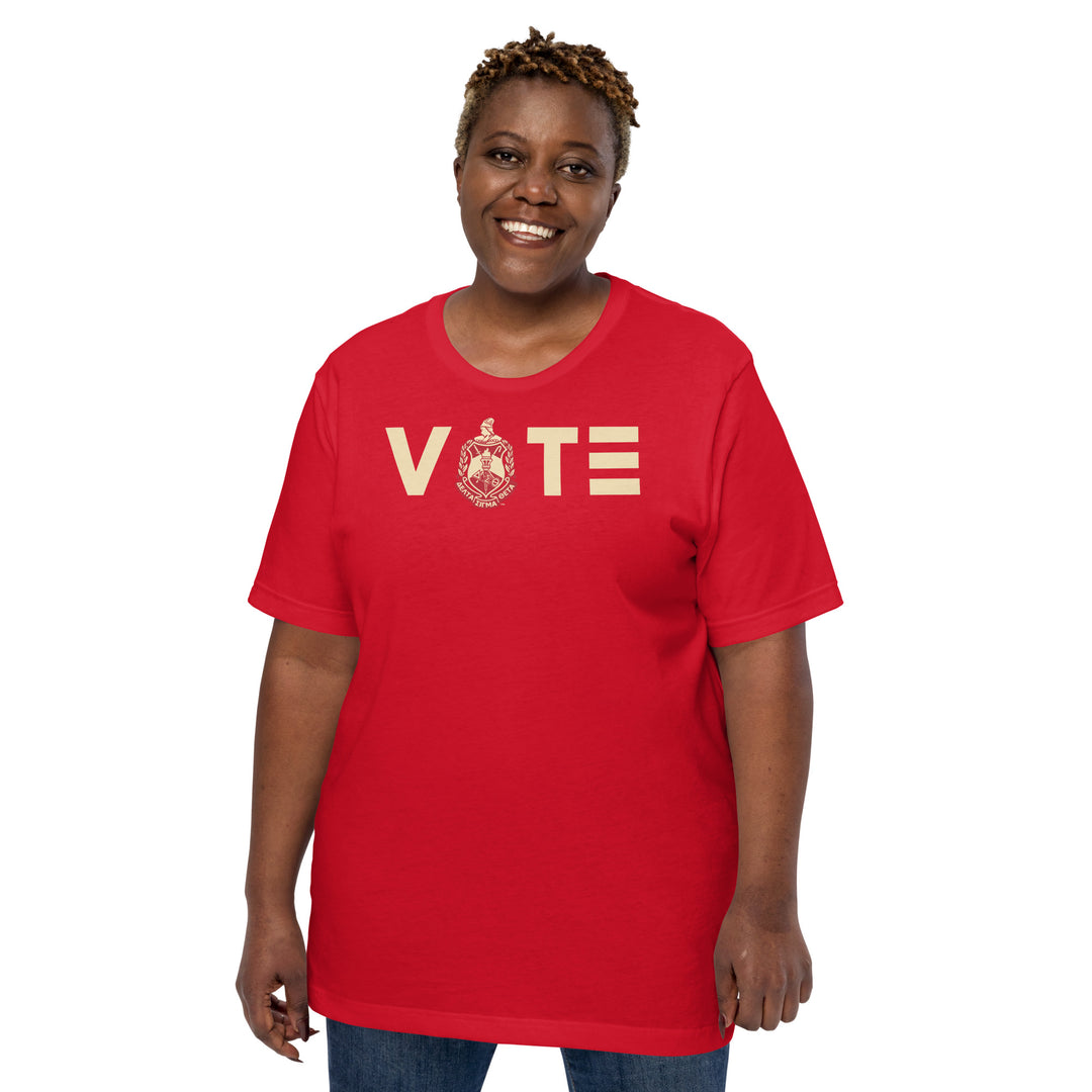 DELTA Red VOTE T-Shirt