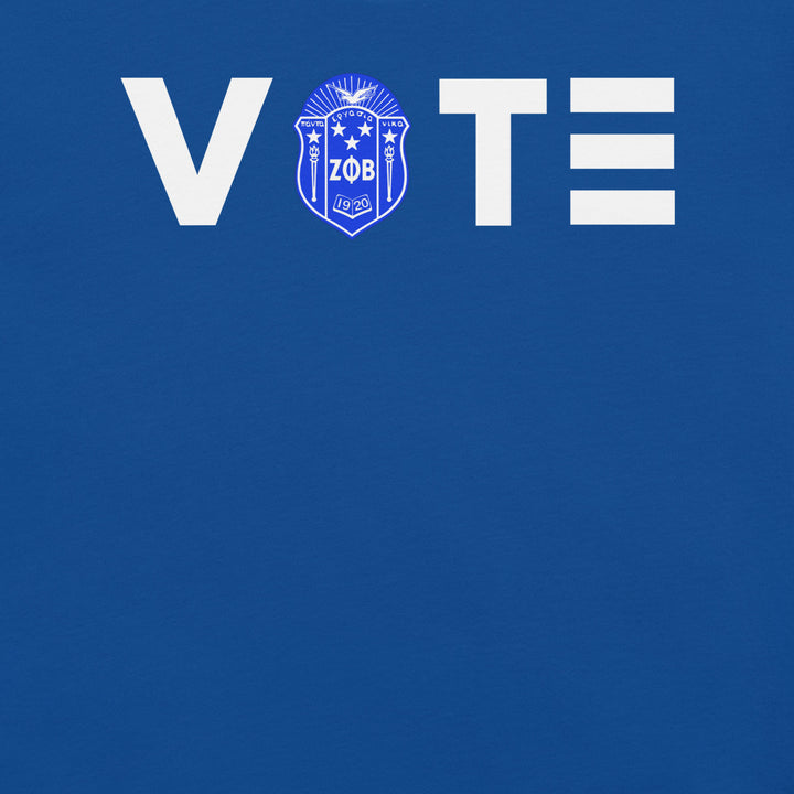 Zeta Blue VOTE Shirt