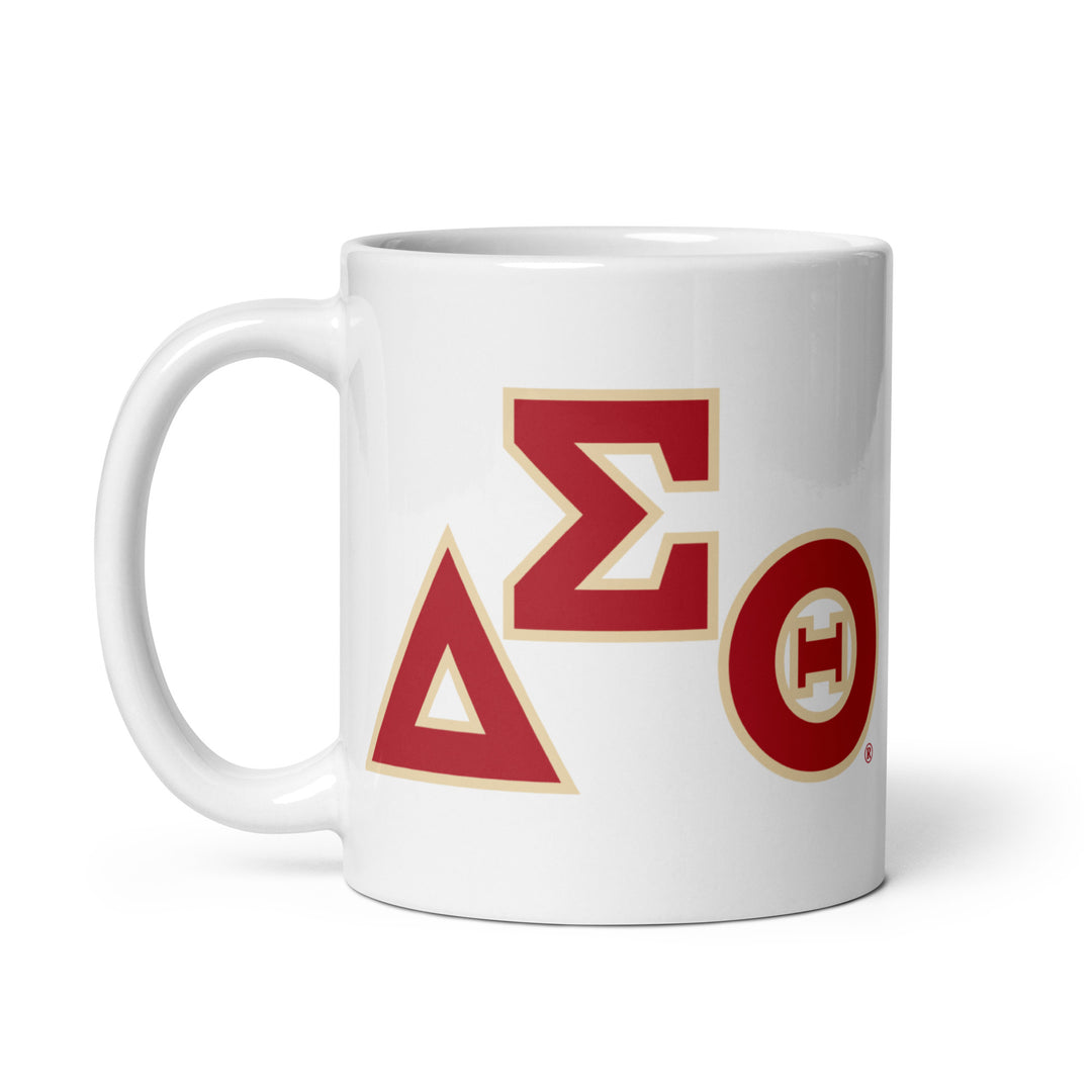 Delta Sigma Theta Symbol Glossy mug