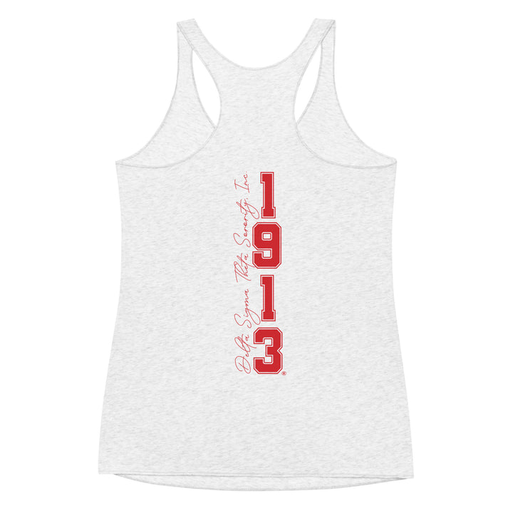 Delta Sigma Theta Symbol Racerback Tank