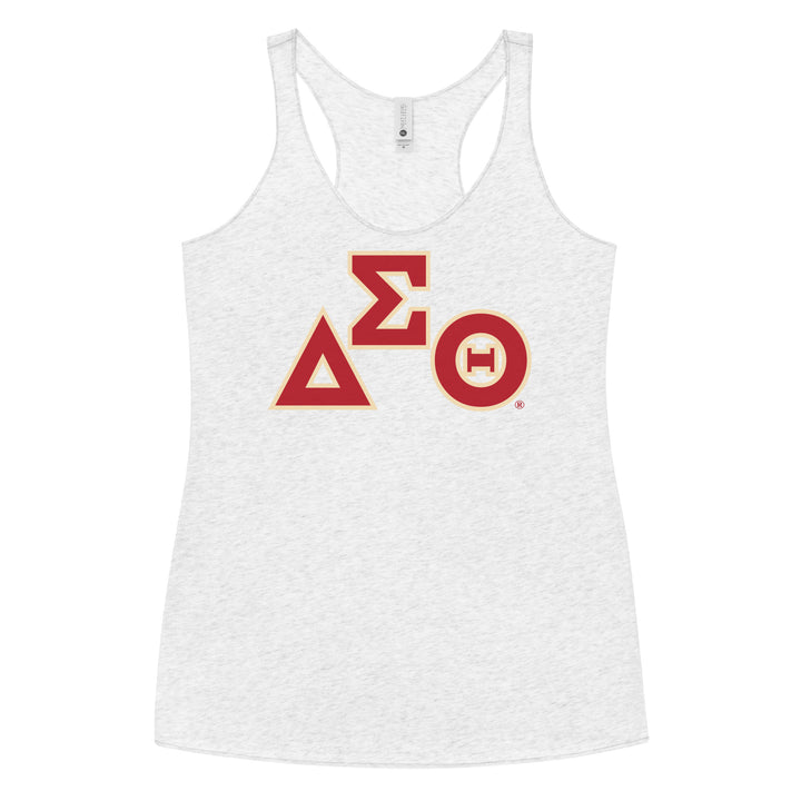 Delta Sigma Theta Symbol Racerback Tank