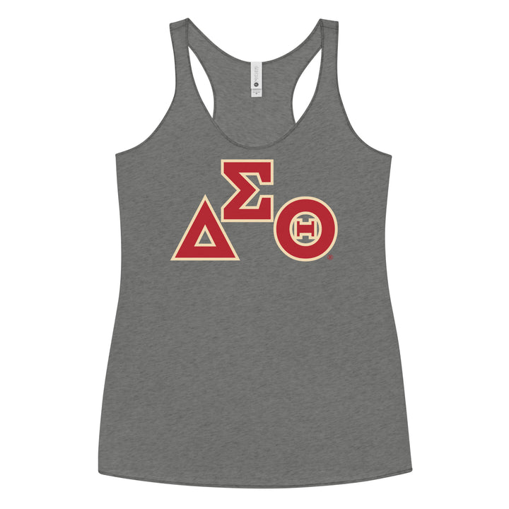 Delta Sigma Theta Symbol Racerback Tank