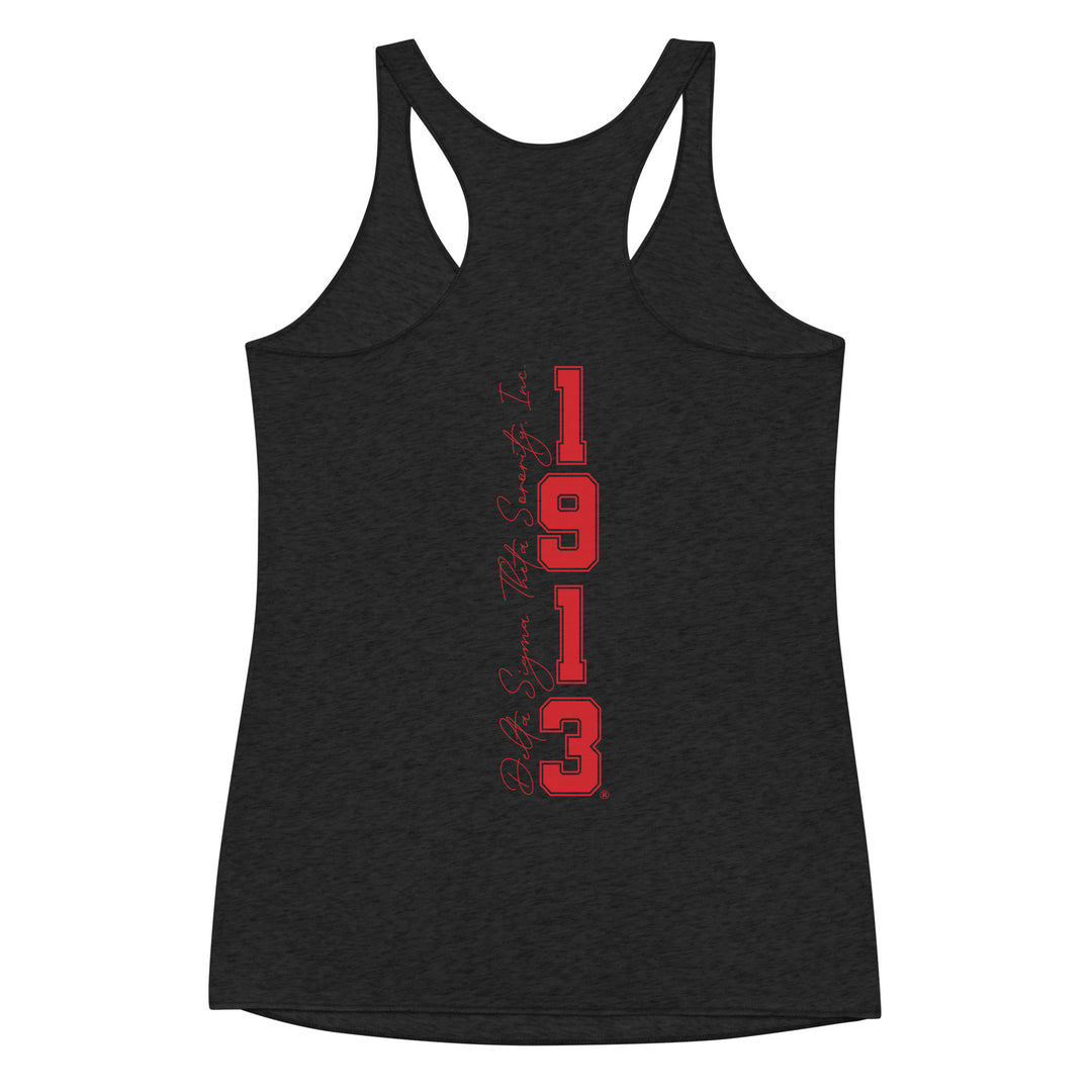 Delta Sigma Theta Symbol Racerback Tank