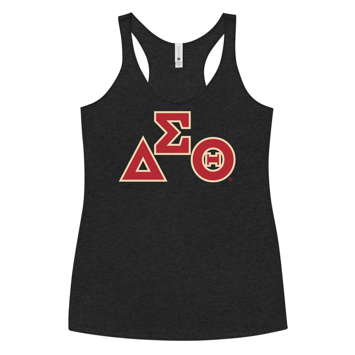 Delta Sigma Theta Symbol Racerback Tank